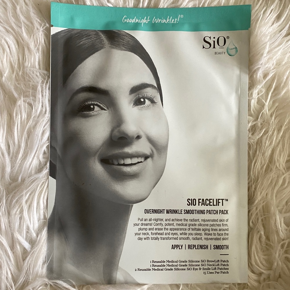 Sio facelift overnight wrinkle smoothing patches